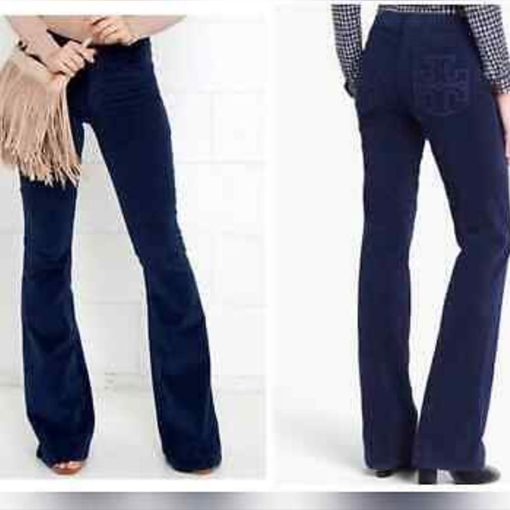 Tory Burch Classic Tory Boot Cut Denim